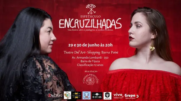 ENCRUZILHADAS no Del'Art