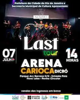 The Last Tour no Arena Carioca Dicró