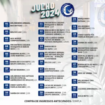 Agenda Julho 2024