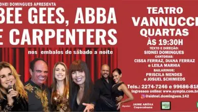 ABBA,BEE GEES E CARPENTERS NOS EMBALOS DE QUARTA A NOITE NO TEATRO VANNUCCI