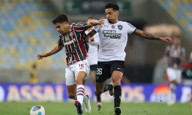 Botafogo demonstra apoio a Nonato, do Fluminense, após choque em clássico