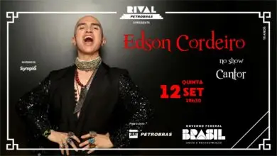 Edson Cordeiro no show “Cantor”