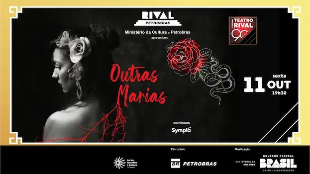 CLARA SANTHANA EM "OUTRAS MARIAS" NO TEATRO RIVAL PETROBRAS