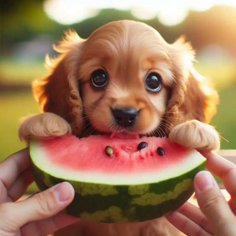 Cachorro pode comer melancia​?