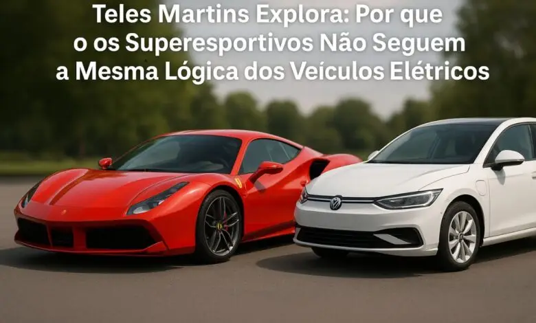 Teles Martins Explora: Por que os Superesportivos Não Seguem a Mesma Lógica dos Veículos Elétricos