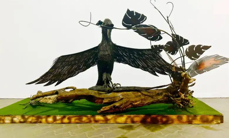 Exposição destaca talento artístico de garis da Comlurb no Rio